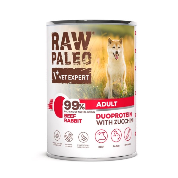 RAW PALEO Duoprotein Beef & Rabbit ...