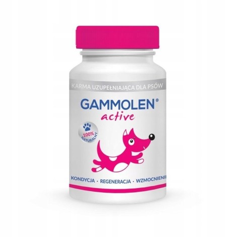 GAMMOLEN Active Suplement dla psów aktywnych 90kaps