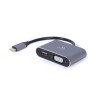 Cablexpert | USB Type-C to HDMI and VGA display adapter | A-USB3C-HDMIVGA-01 | USB Type-C