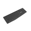 Natec | Keyboard and Mouse | Squid 2in1 Bundle | Keyboard and Mouse Set | Wireless | US | Black | Wireless connection