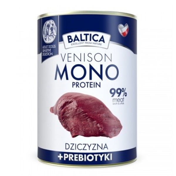 BALTICA NUTRACEUTIC Venison 99% & prebiotics ...