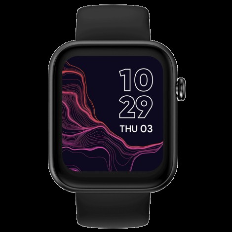 GTH2 | Smart watch | TFT | Touchscreen | 1.72” | Activity monitoring 24/7 | Waterproof | Bluetooth | Black