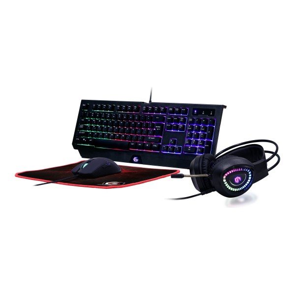 Gembird | 4-in-1 Backlight Gaming Kit ...