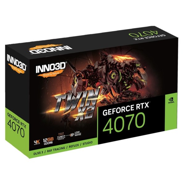 INNO3D RTX 4070 Twin X2 12 ...