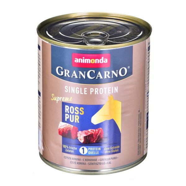 ANIMONDA GranCarno Single Protein flavor: horse ...