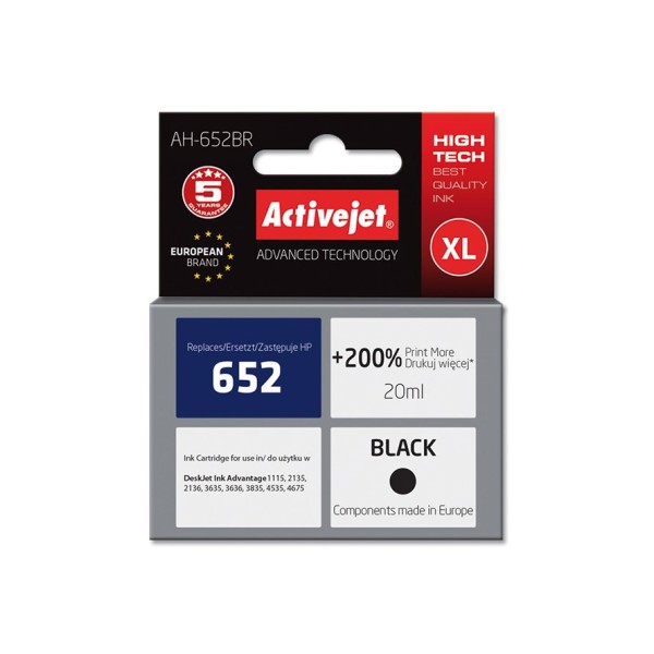 Activejet AH-652BR ink (replacement for HP ...