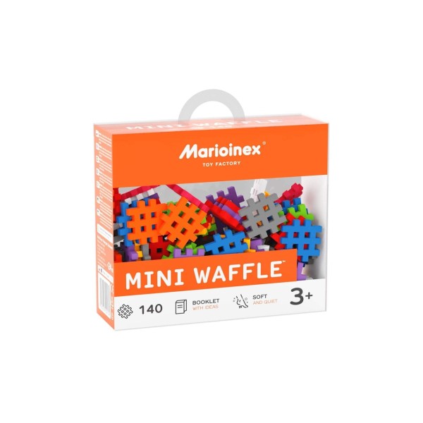MARIOINEX Mini Waffle Building Blocks, 140 ...