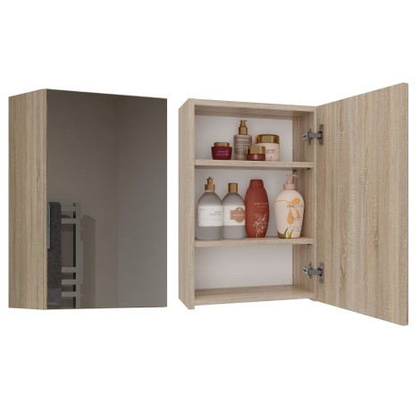 Topeshop POLA 1DL SONOMA bathroom storage cabinet Oak, Wood