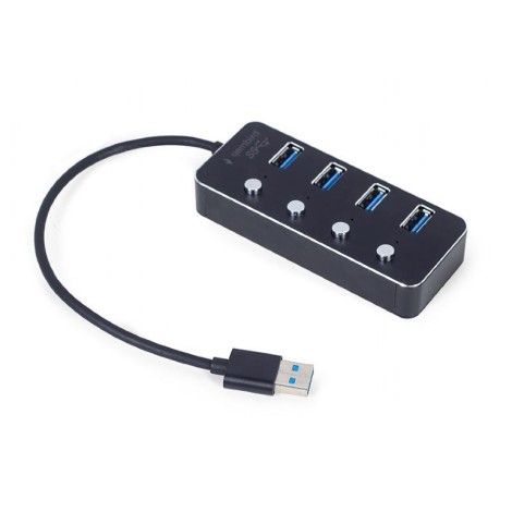 I/O HUB USB3 4PORT/UHB-U3P4P-01 GEMBIRD