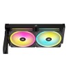 Corsair H115I Processor Liquid cooling kit 14 cm Black