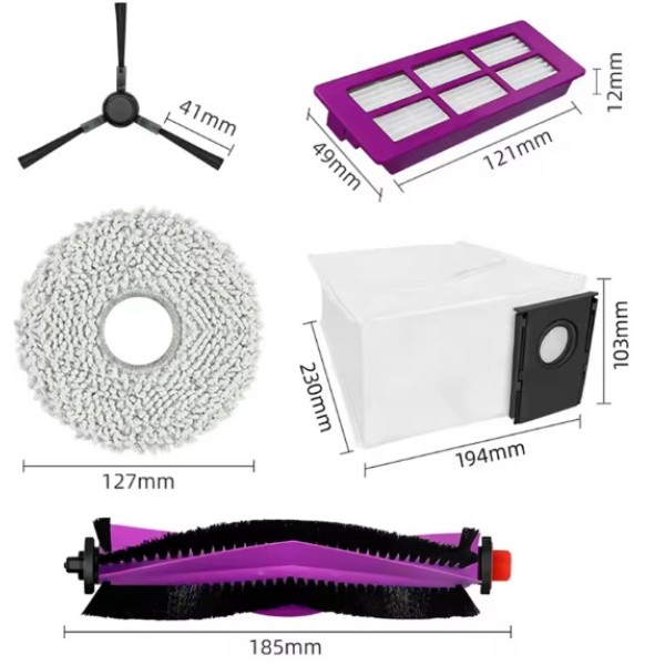 Midea V15 Spare Parts kit: 1x ...