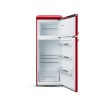 ETA | Refrigerator | ETA253490030E Storio retro | Energy efficiency class E | Free standing | Double Door | Height 148.2 cm | Fridge net capacity  170 L | Freezer net capacity 45 L | 44 dB | Red