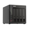 QNAP | 4-Bay desktop NAS | TS-453E-8G | Up to 4 HDD/SSD Hot-Swap | Intel Celeron | J6412 Quad-Core | Processor frequency 2.6 GHz | 8 GB