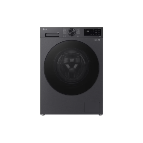 LG F4X5011TBB Washing machine, A, Front loading, Washing capacity 11 kg, Depth 56.5 cm, 1400 RPM, Black | LG