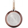 TEFAL | Frying Pan | G2540553 Eco-Respect | Frying | Diameter 26 cm | Suitable for induction hob | Fixed handle | Copper