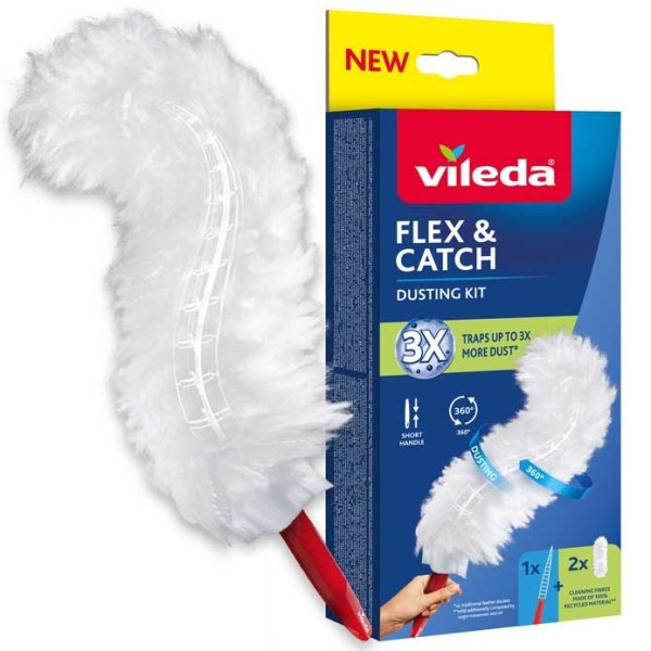 Vileda dustpan with short handle + ...