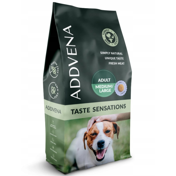 ADDVENA Taste Sensations Adult Medium/Large Turkey ...