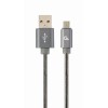 CABLE USB2 TO MICRO-USB 2M/CC-USB2S-AMMBM-2M-BG GEMBIRD