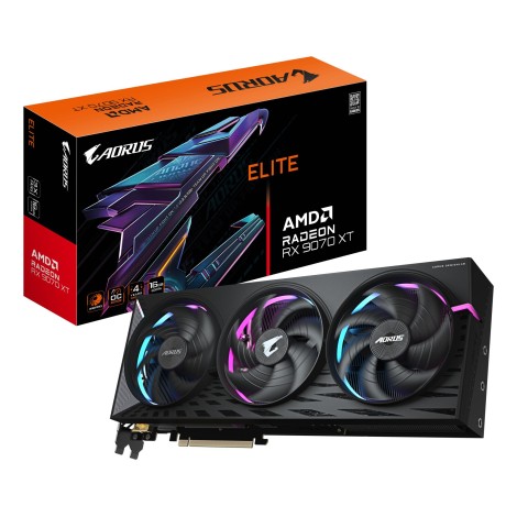 Graphics card Gigabyte Radeon RX 9070 XT AORUS ELITE 16GB (GV-R9070XTAORUS E-16GD)
