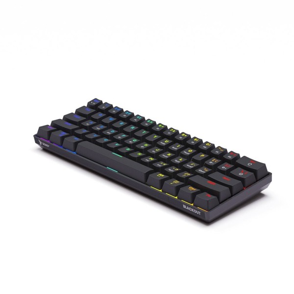 SAVIO Mechanical Keyboard BLACKOUT Blue (Outemu ...