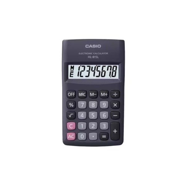CASIO HL-815L-BK BOX pocket calculator, 8-digit, ...