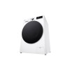 LG | Washing Machine | F4WR711S2W | Energy efficiency class A - 10% | Front loading | Washing capacity 11 kg | 1400 RPM | Depth 55.5 cm | Width 60 cm | Display | LED | Steam function | Direct drive | Wi-Fi | White