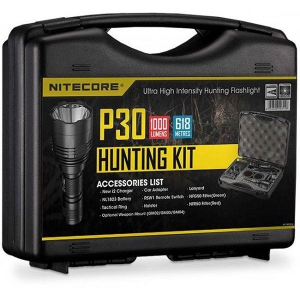 FLASHLIGHT HUNTING 1000 LUMENS/NEW P30HUNTING KIT ...