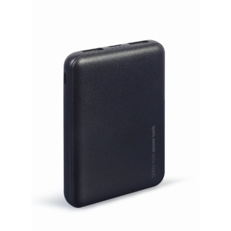 Gembird | Power Bank | PB05-02 | 5000 mAh | 2 x USB-AF | Black