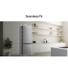 LG Refrigerator | GBBSJ1CCPY | Energy efficiency class C | Free standing | Combi | Height 186 cm | Fridge net capacity 220 L | Freezer net capacity 113 L | Display | 34 dB | Prime Silver