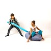 Sako bag pouffe Mouse grey-blue L 110 x 80 cm