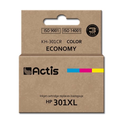 Actis KH-301CR ink (replacement for HP 301XL CH564EE; Standard; 21 ml; color)