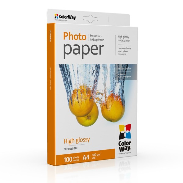 ColorWay High Glossy Photo Paper, 180g/m, ...