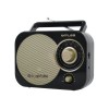 Muse | Portable radio | M-055RB | AUX in | Black/Gold