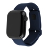 Fixed | Sporty Strap Set for Apple Watch 42/44/45 mm | 170-235 mm | Blue | Silicone