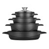 Smile MGK-17 soup pot Black Aluminium