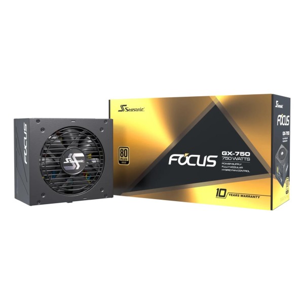 Power Supply|SEASONIC|FOCUS GX ATX 3.0|750 Watts|Efficiency ...