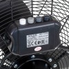 Adler Fan | AD 7334 | Velocity fan | Black | Diameter 45 cm | Number of speeds 3 | Oscillation | 110 W
