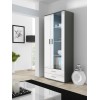 Cama display cabinet SOHO S6 2D2S grey/white gloss