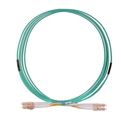 Alantec FOC-LCLC-5MMD-3-3 InfiniBand/fibre optic cable 3 m LC Turquoise