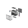 Deepcool Case | CG530U 4F | Black | Midi Tower