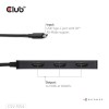 I/O HUB USB-C HDMI TRIPLE/CSV-1554 CLUB3D