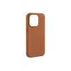 Fixed MagLeather | Back cover | Apple | iPhone 16 Pro | Leather | Brown