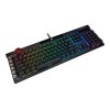 Corsair | Mechanical Gaming Keyboard | K100 RGB Optical | Wired | Mechanical Gaming Keyboard | US | Black/Red