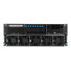 Platforma Asus Rack (4U) ESC8000A-E13X AMD EPYC 9005 (8xNVMe, 2xM.2, 2x10Gbe, 8xQSFP, IPMI, R3200W)