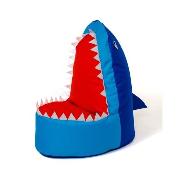 Sako sack pouffe Shark navy blue ...