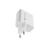 NATEC RIBERA GAN CHARGER 1X USB-A + 1X USB-C 45W WHITE