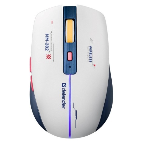 WIRELESS MOUSE DEFENDER DILA MM-282 RF 1800dpi 6P