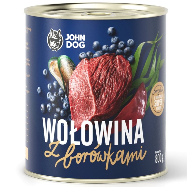 John Dog BERRY Adult wołowina z ...