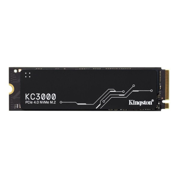 SSD|KINGSTON|KC3000|1TB|M.2|NVMe|3D TLC|Write speed 6000 MBytes/sec|Read speed ...