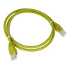 Alantec KKU5CZA1 networking cable Yellow 0.25 m Cat5e U/UTP (UTP)